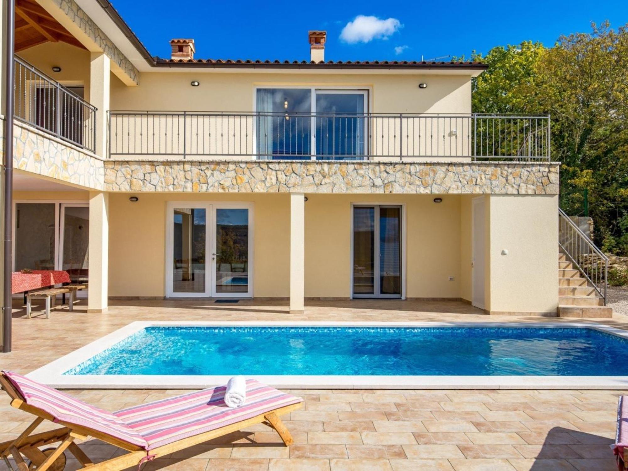 Wonderful Labin Villa With Private Pool And Sea Views Exterior photo