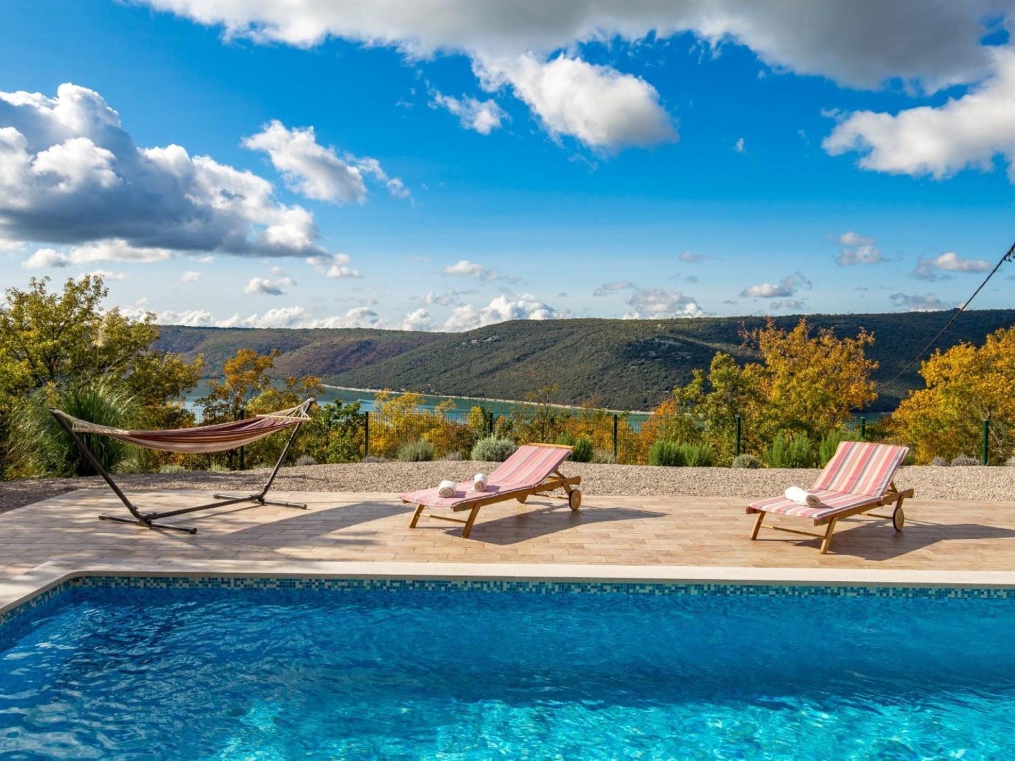 Wonderful Labin Villa With Private Pool And Sea Views Exterior photo